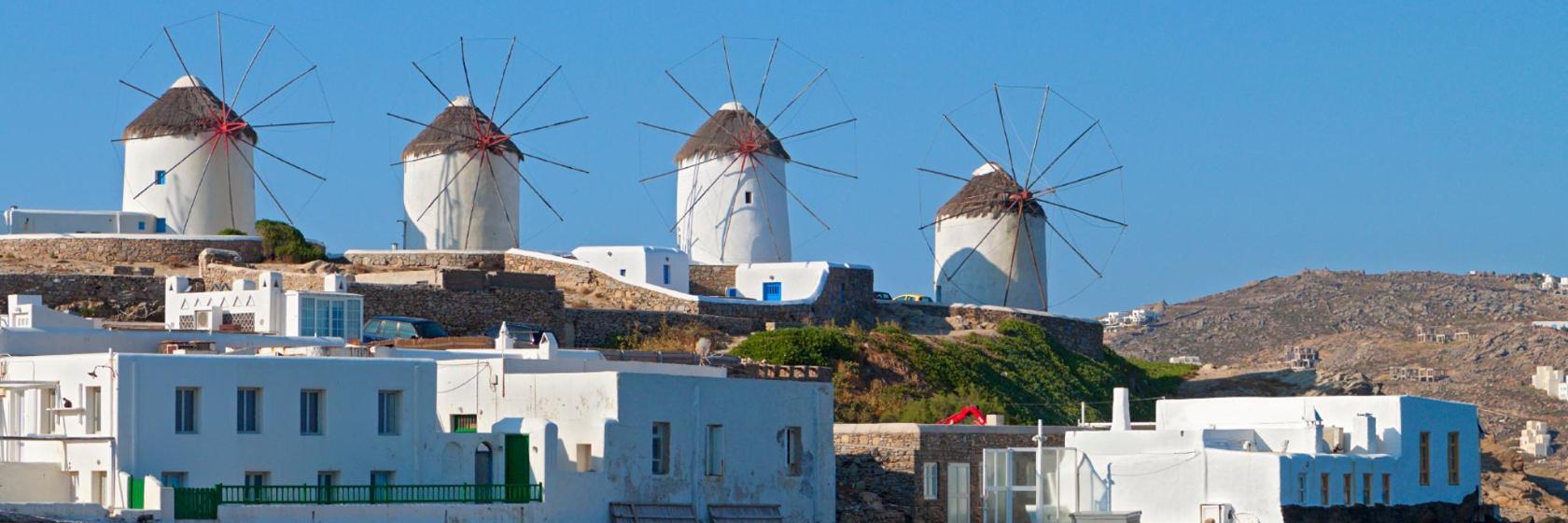 Windmills of Kato Mili